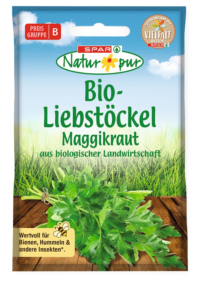 SPAR Natur*pur Saatgut Bio-Liebstöckel – Maggikraut