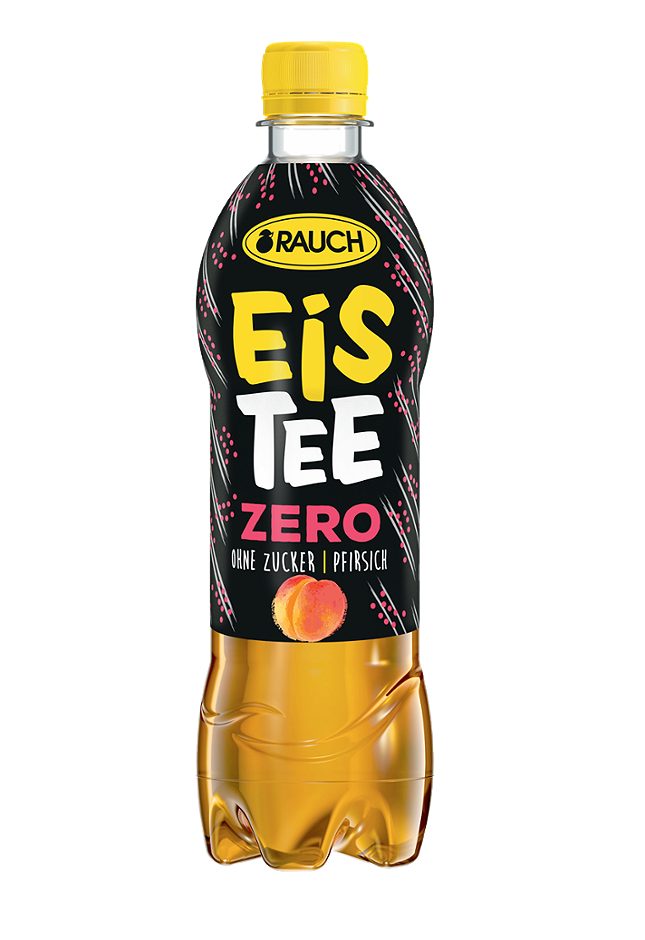Rauch Eistee Zero Pfirsich 0,5 L EINWEG mit Pfand