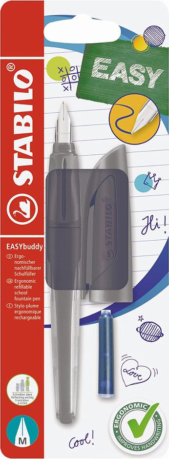 STABILO Füllfeder EASY Buddy schwarz