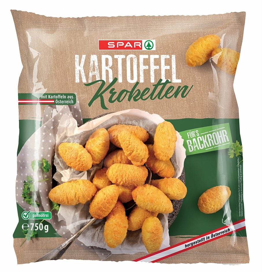 SPAR Kartoffel Kroketten 750 G