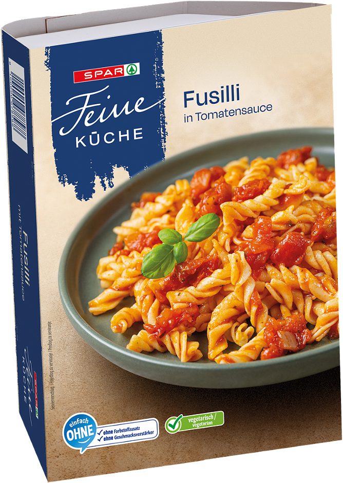 SPAR Feine Küche Fussili in Tomatensauce 450 G