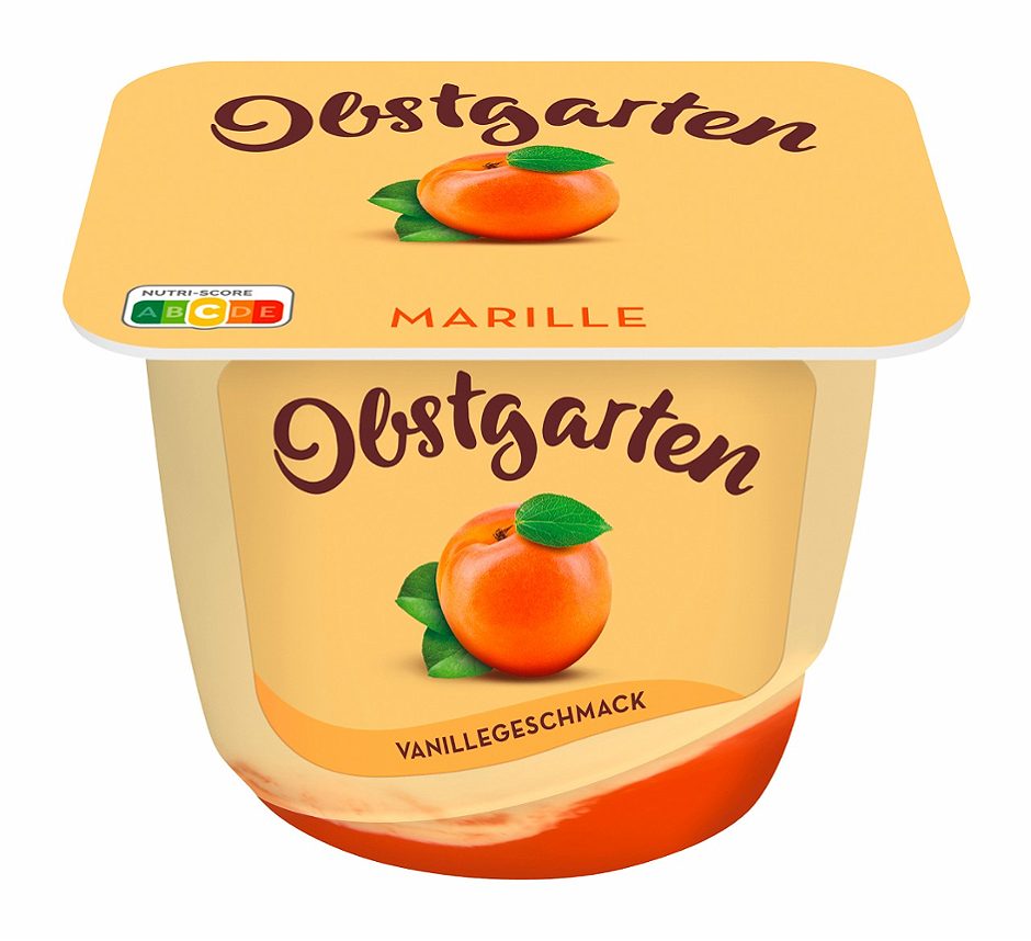 Danone Obstgarten Vanillegeschmack Marille 175 G