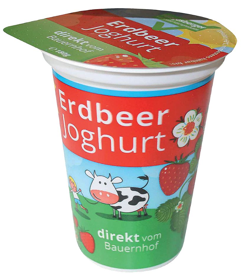 Hiegesberger Fruchtjogurt Erdbeere 180 G