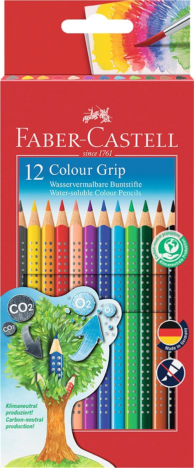 Faber Castell Buntstifte Grip 12 Farben