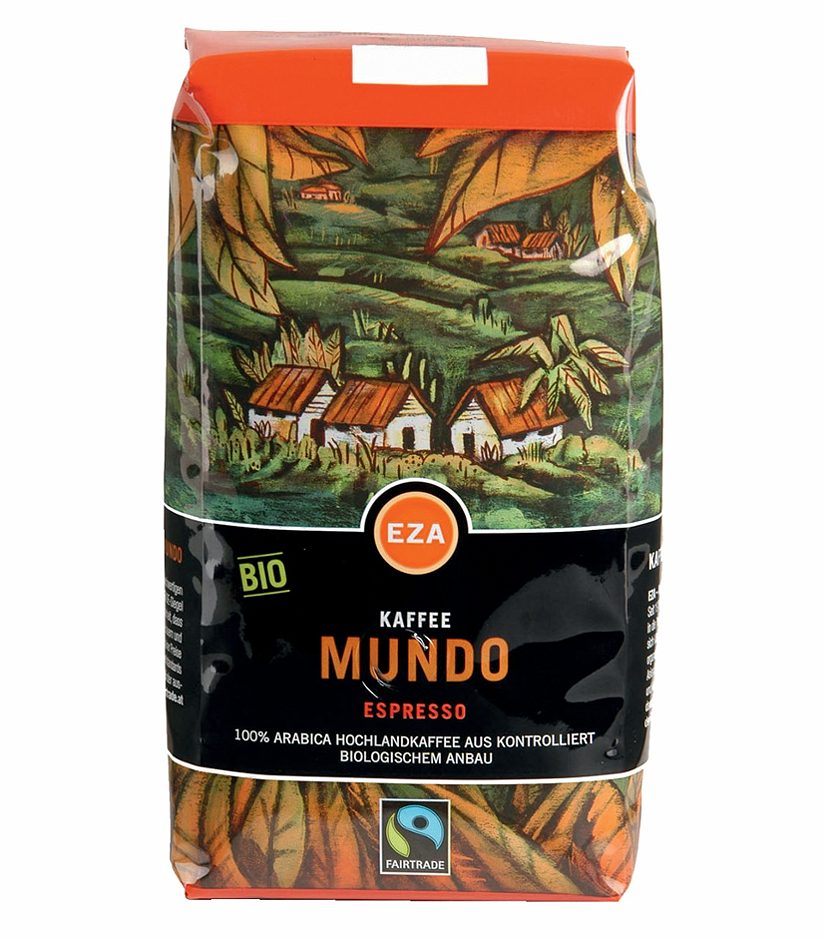 EZA Mundo Espresso ganze Bohne 500 G