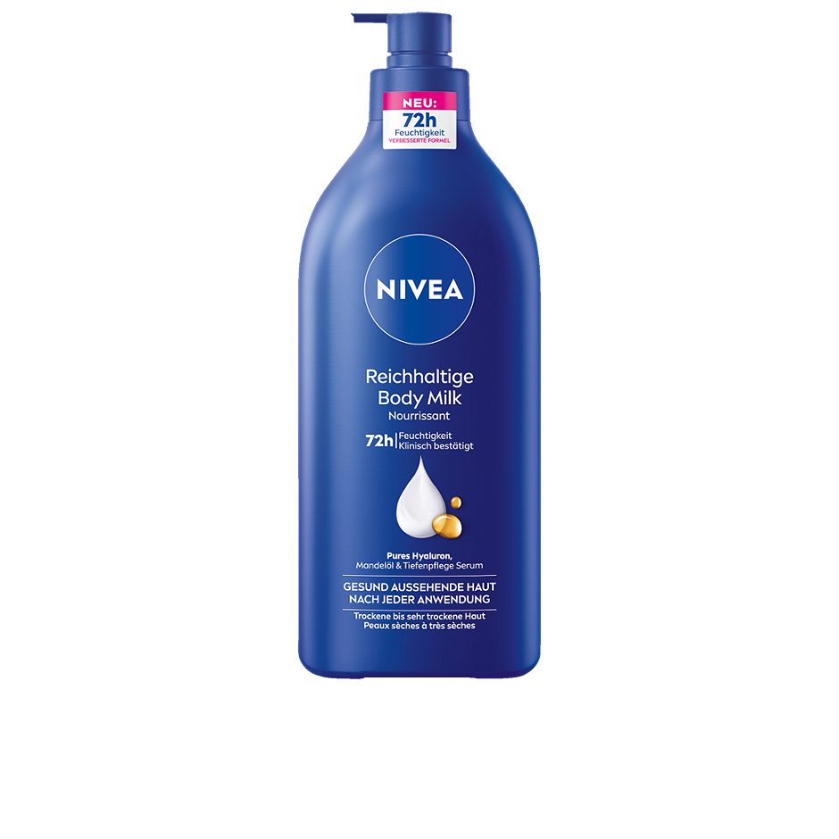 Nivea Reichhaltige Body Milk 625 ml
