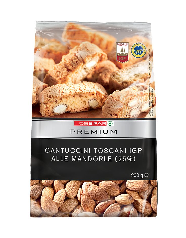 DESPAR PREMIUM Cantuccini Toscani IGP alle mandorle (25%) 200 G