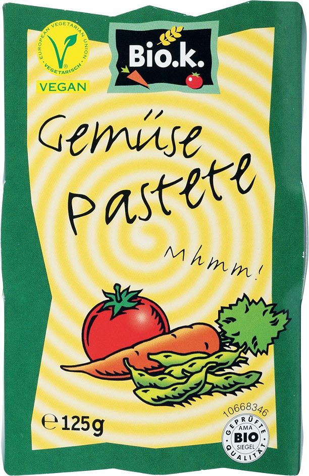 Bio.k. Gemüse Pastete 125 G