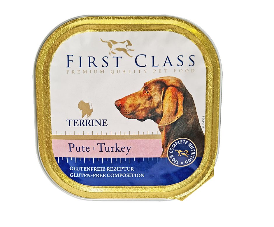 First Class Hundenahrung Pute 300 G