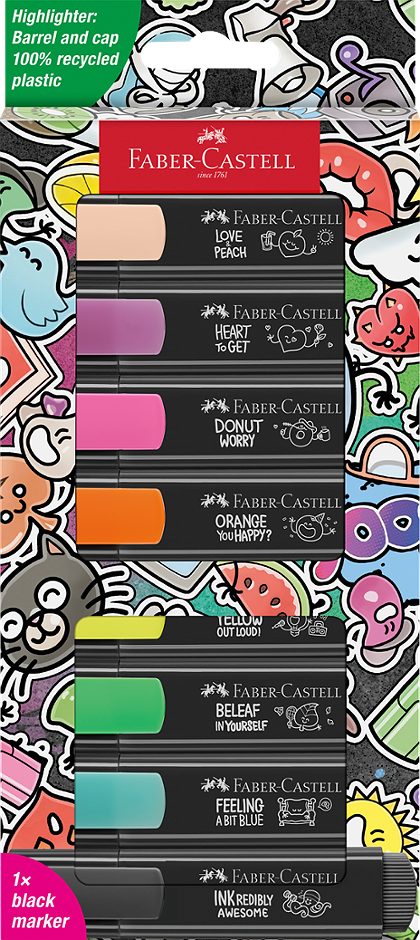 Faber Castell PBU Textmarker Graffiti 8er