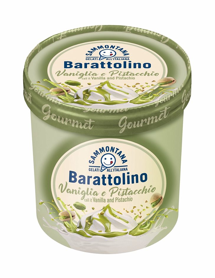 Sammontana Barattolino Vaniglia Pistacchio 0,8 L