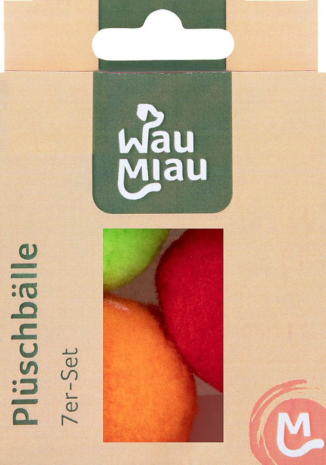Wenco Katzenspielzeug Plüsch 7er Set