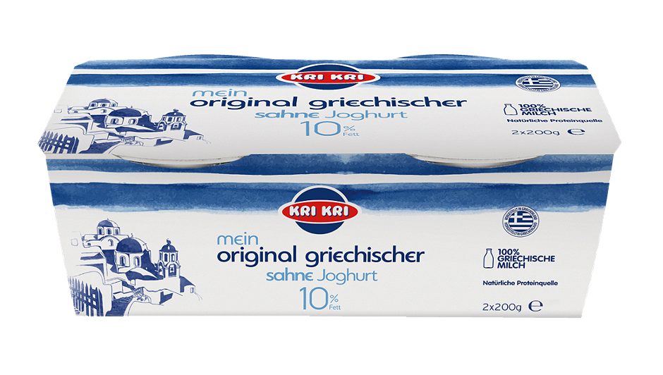 Kri Kri Griechischer Joghurt 10% Fett 2x200g 400 G