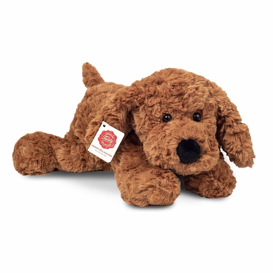 Teddy Hermann Schlenkerhund braun 28cm