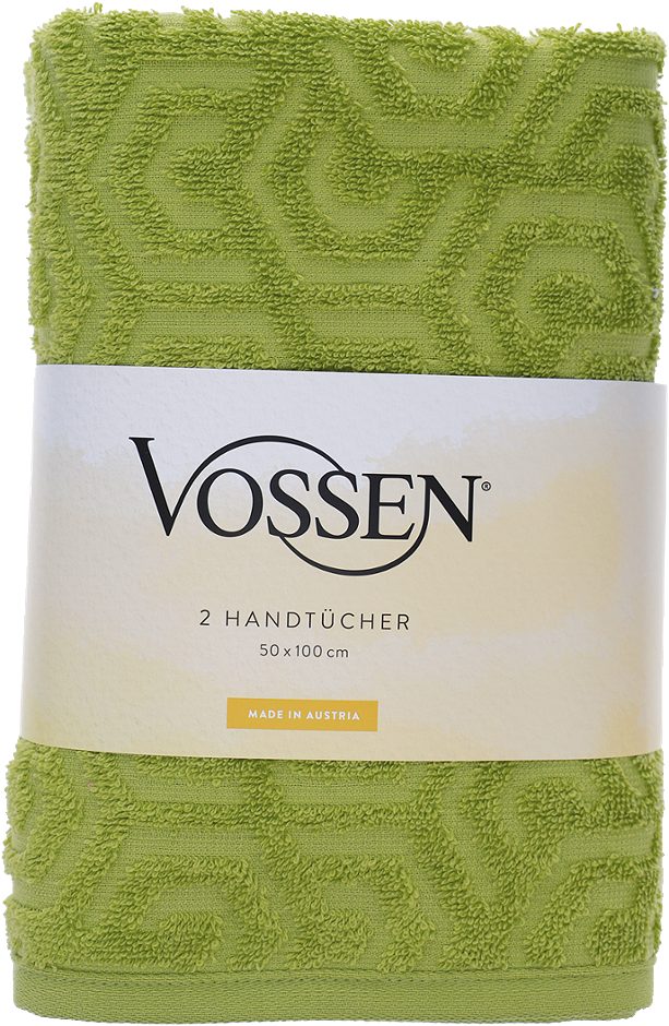 Vossen Handtuch 2er avocado 50x100cm