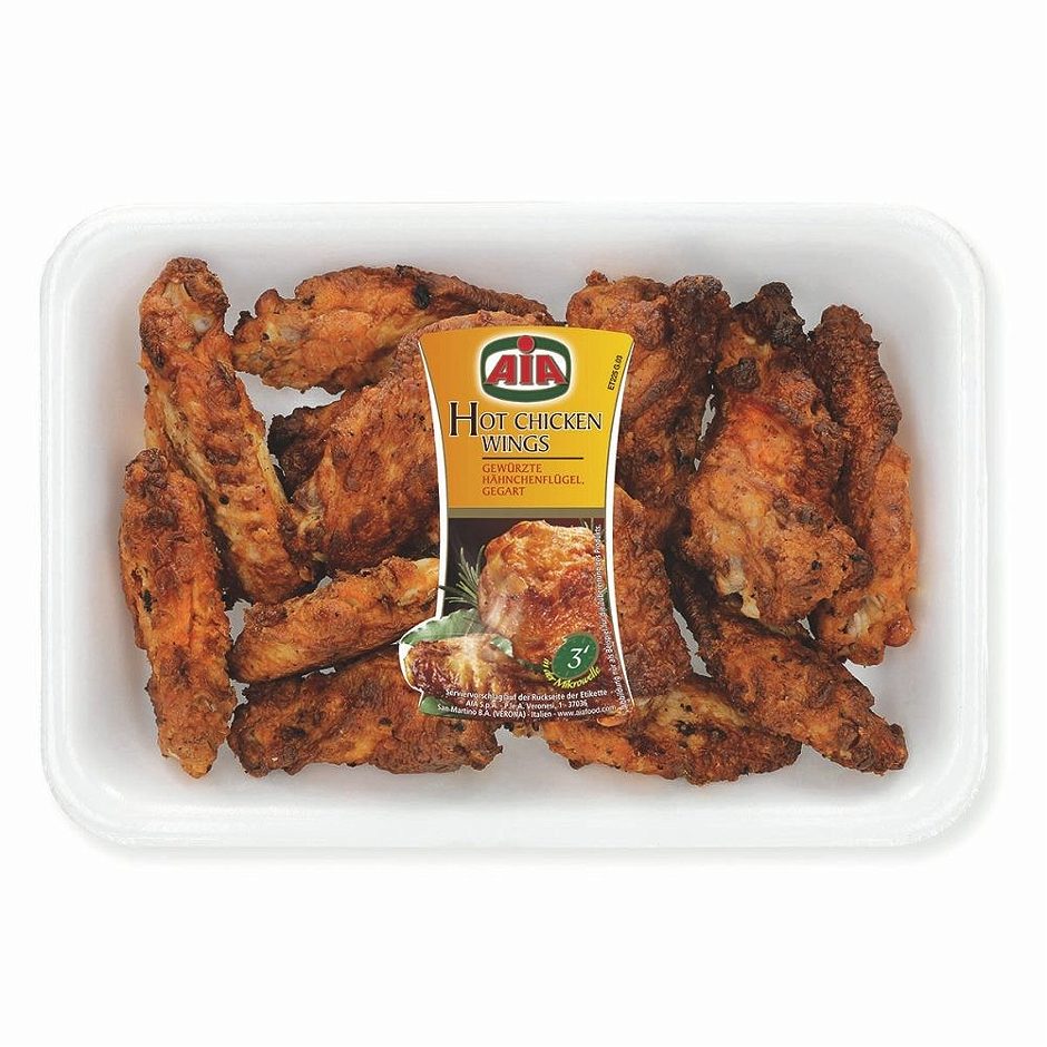 Aia Chicken Wings Hot 500 G