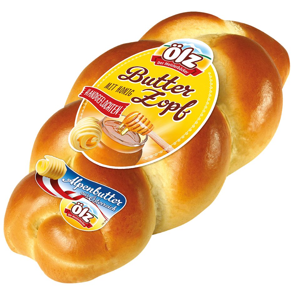 Ölz Butter Zopf mit Honig 500 G
