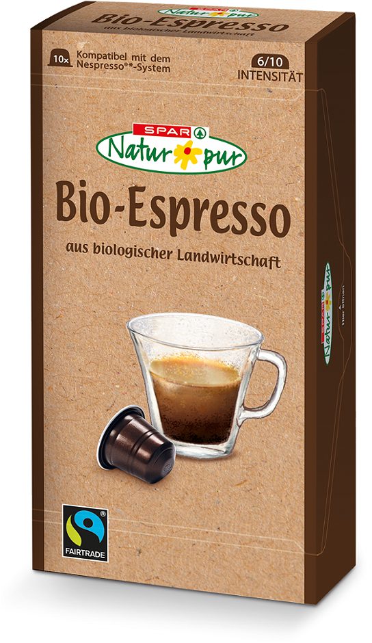 SPAR Natur*pur Bio-Espresso 10 Kapseln 10 STK