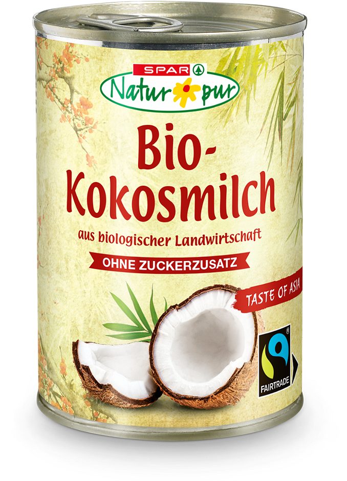 SPAR Natur*pur ASIA Bio-Kokosmilch 400 ML