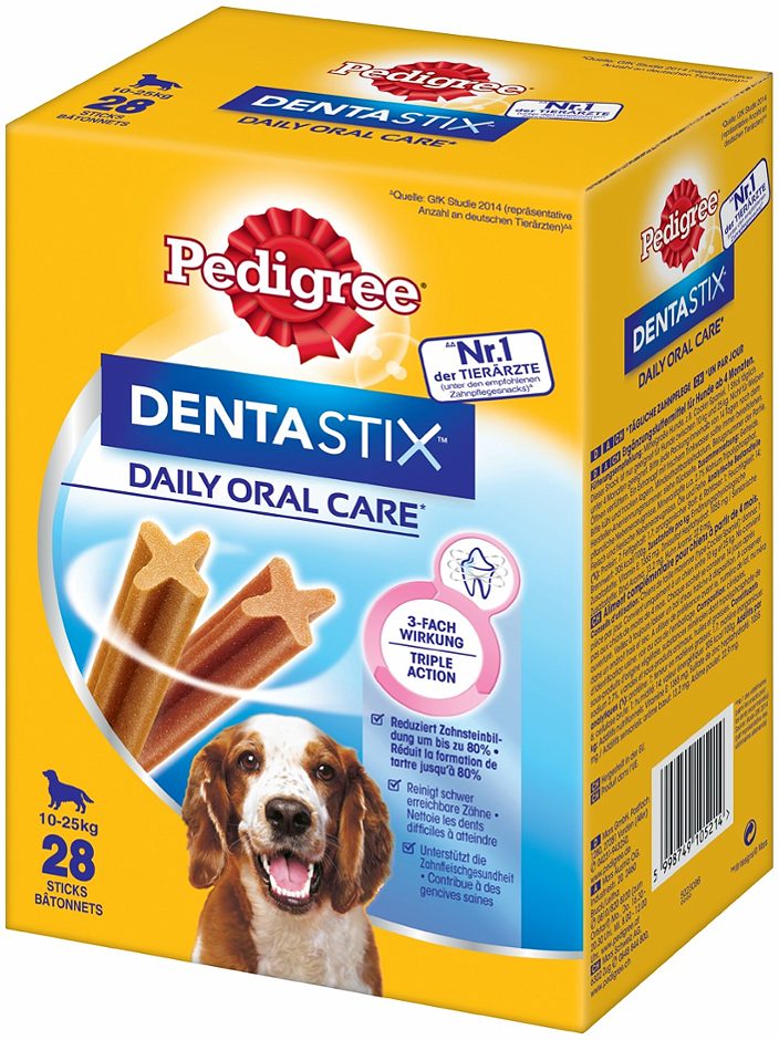 Pedigree DentaStix Hundesnack medium 720g Multipack 720 G