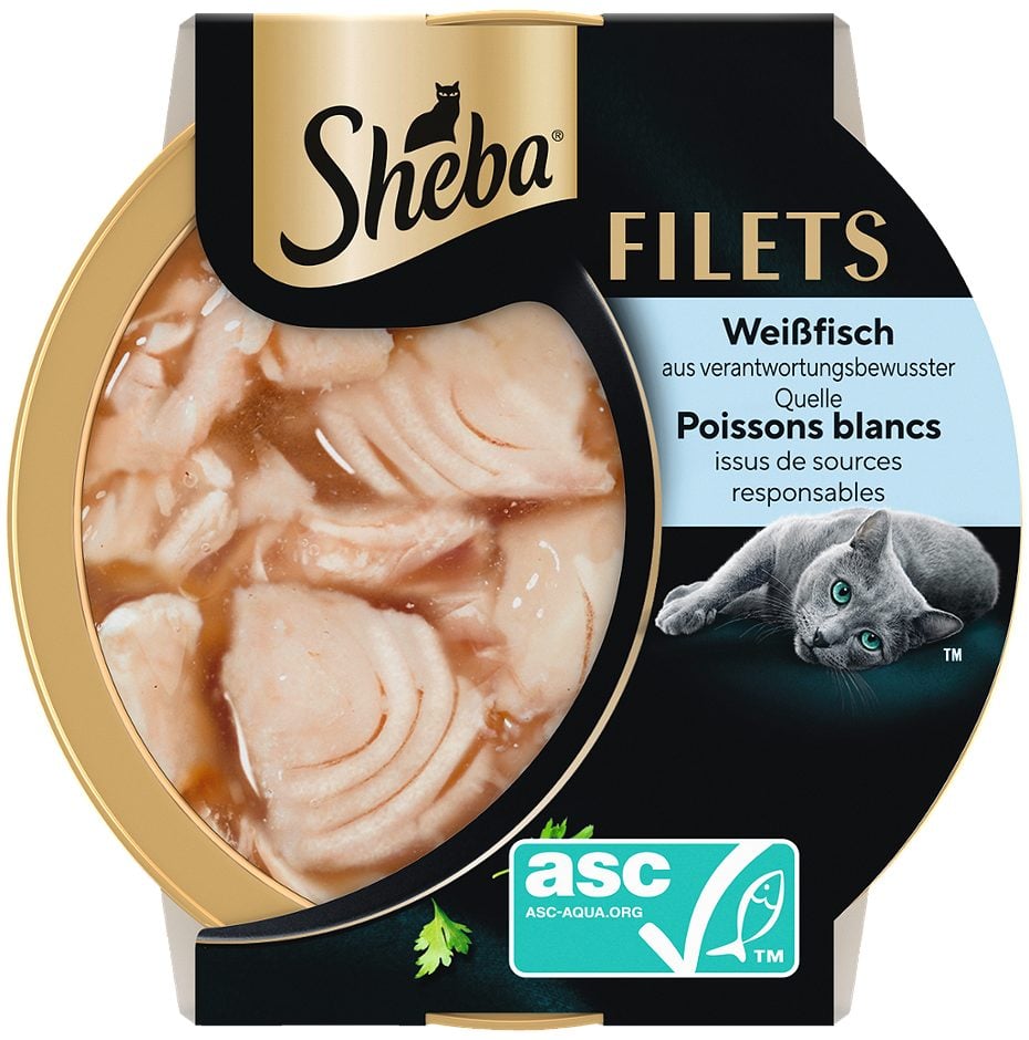 Sheba Filets Weißfisch 60 G