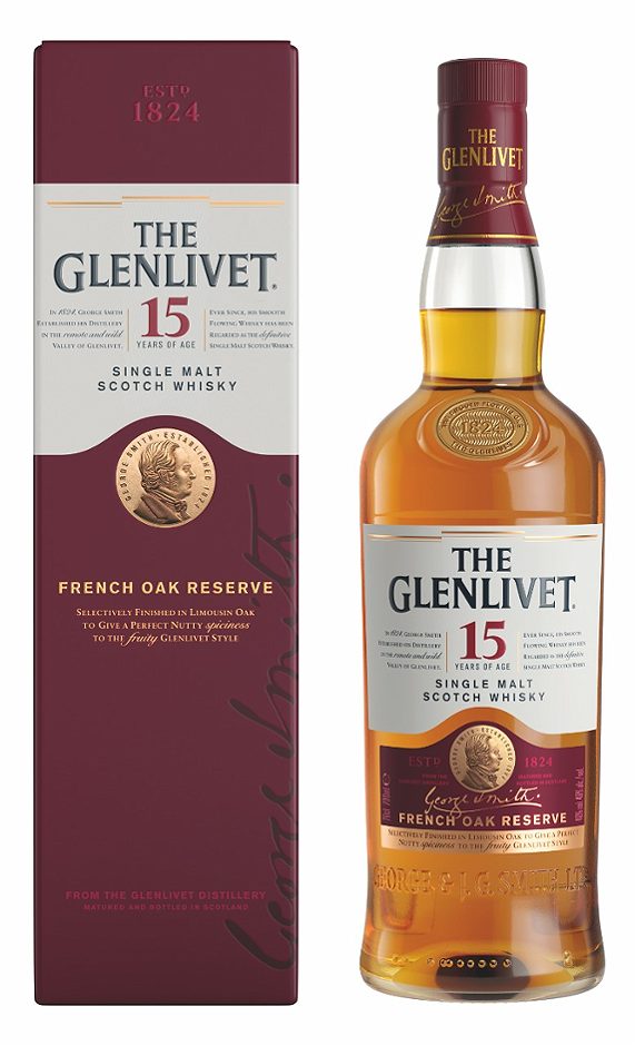 The Glenlivet Single Malt Whisky 15 YO 0,7 L