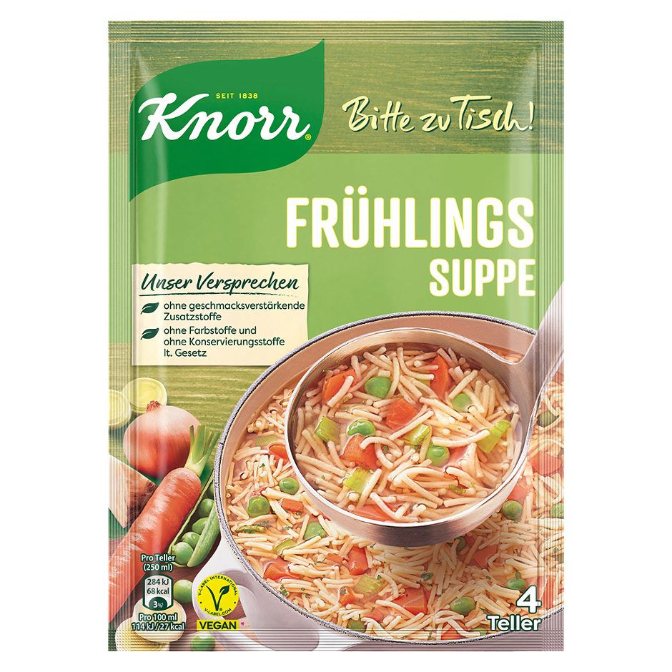 Knorr Bitte zu Tisch Frühlingssuppe