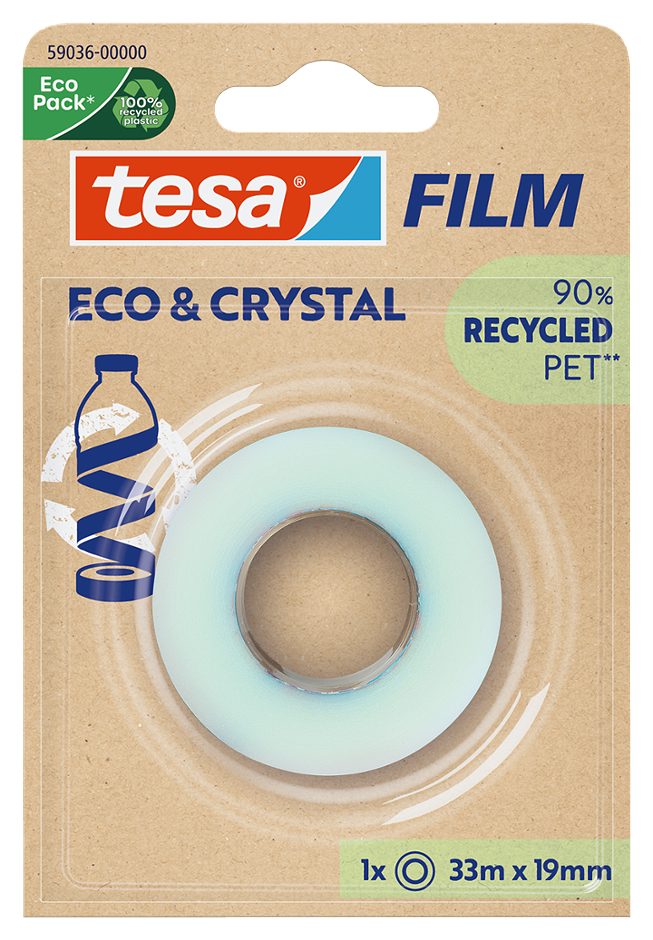 Tesa Film Eco & Crystal 1 Stück 33m x 19mm