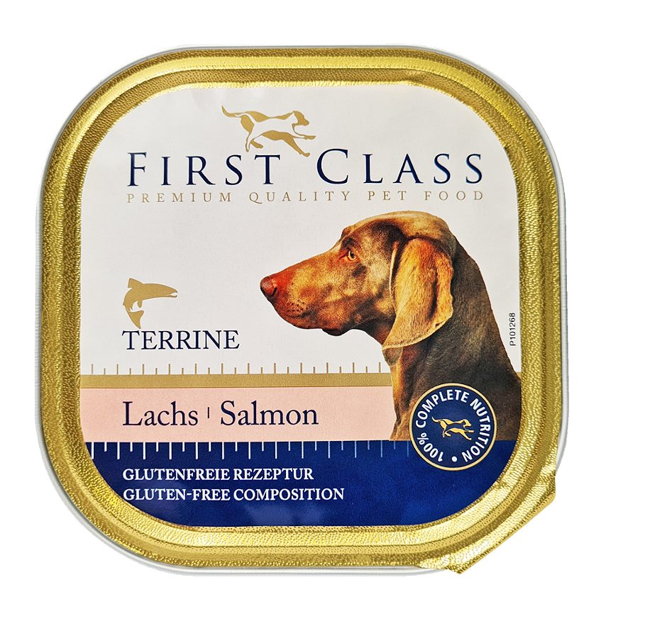 First Class Hundenahrung Lachs 300 G