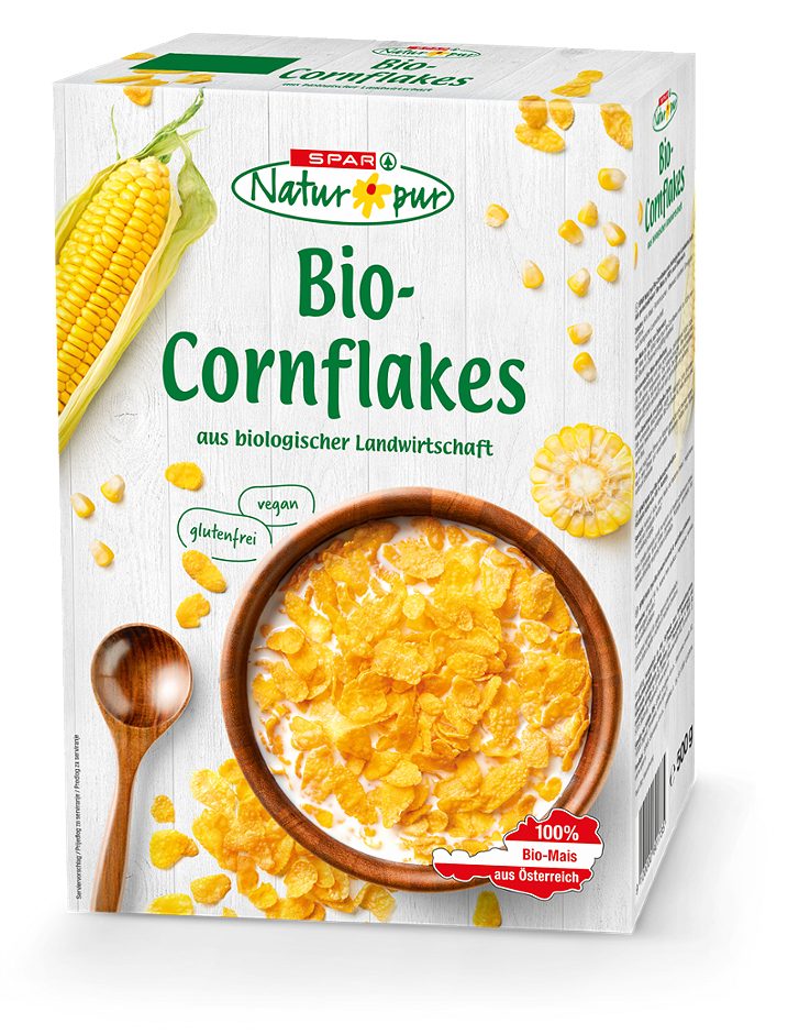 SPAR Natur*pur Bio-Cornflakes 500 G