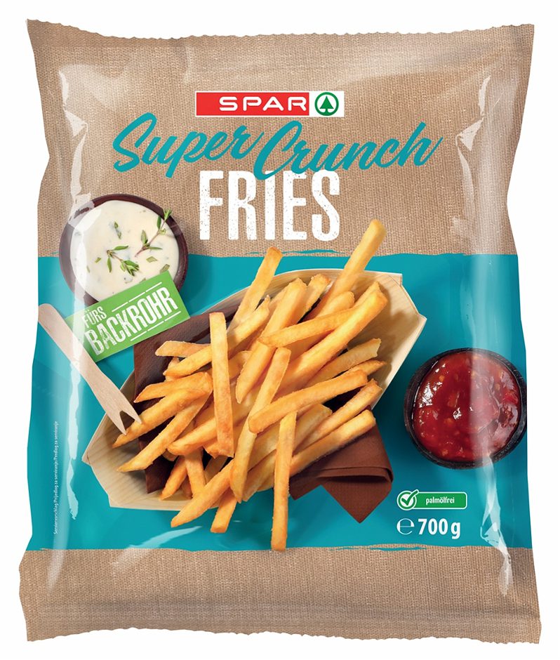 SPAR super crunch fries 700 G