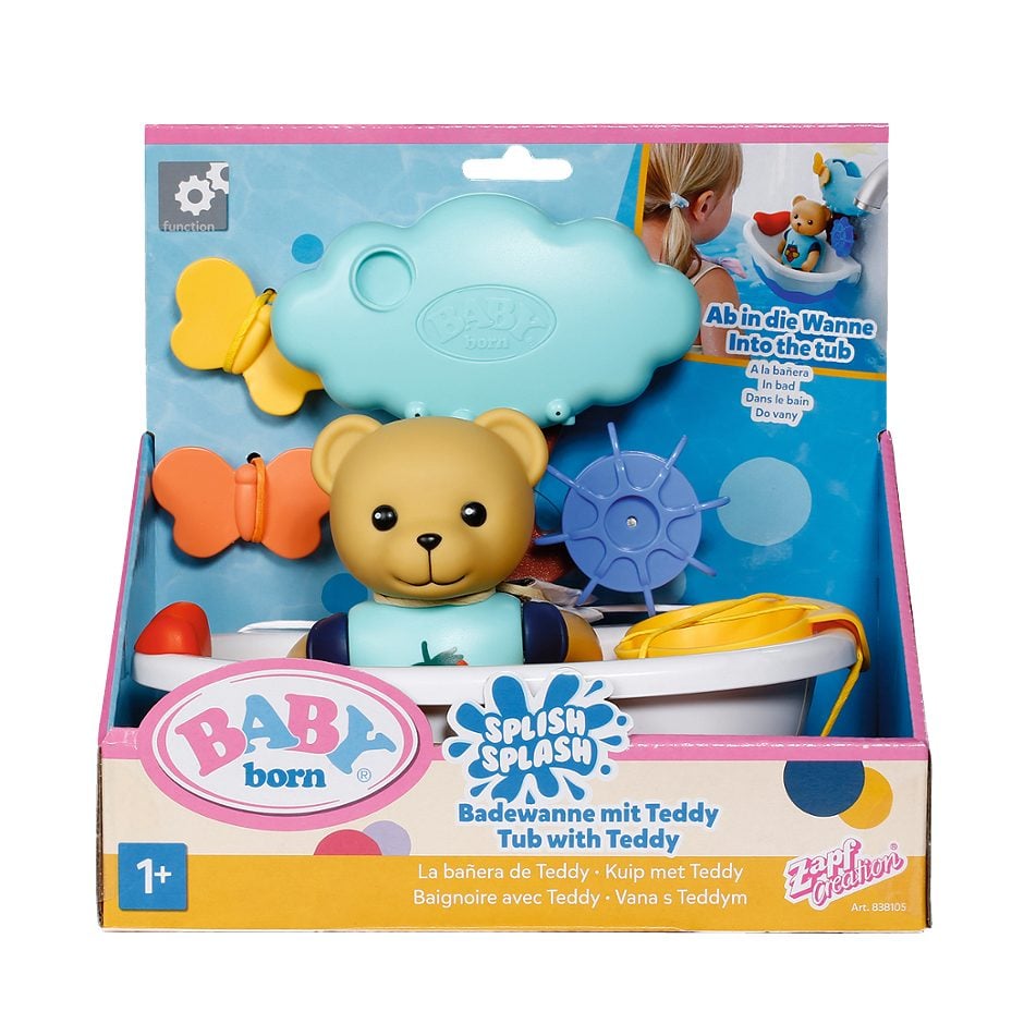 BABY born Badewanne mit Teddy