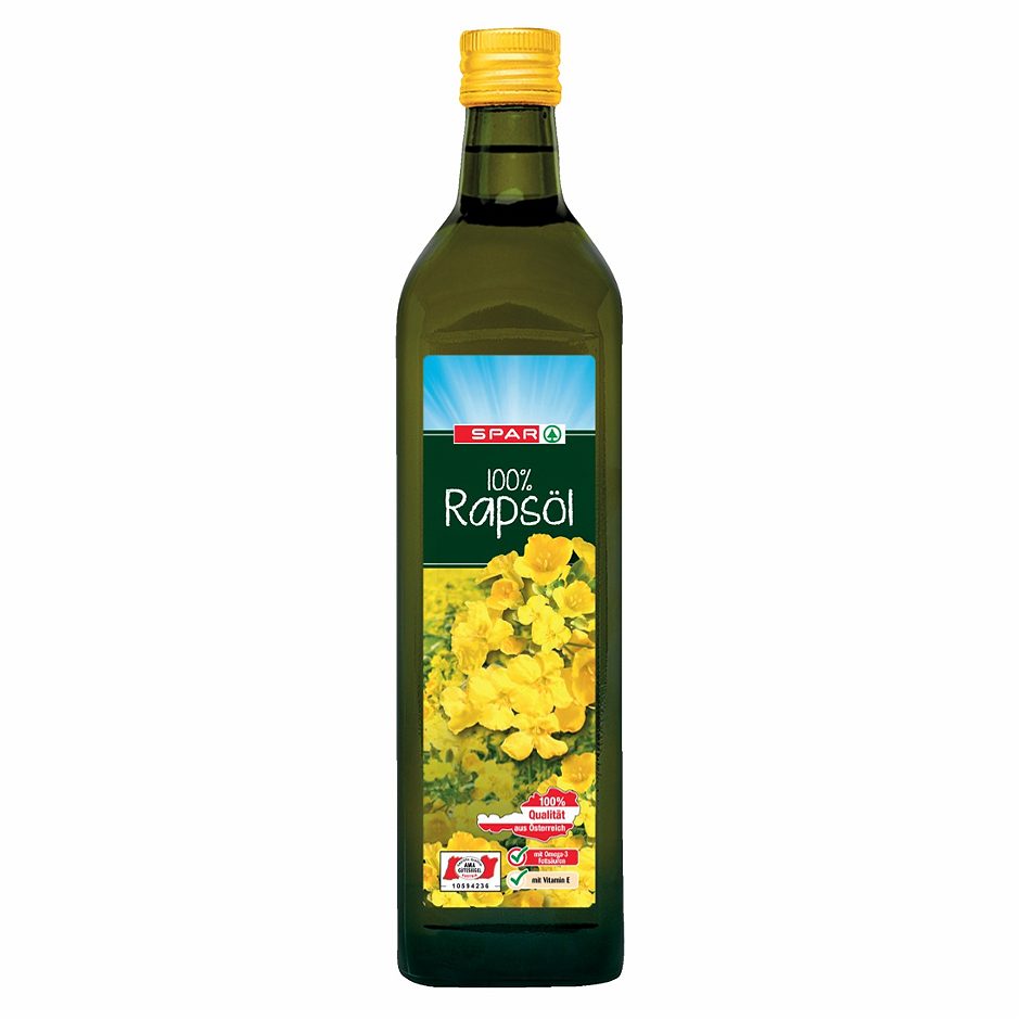 SPAR 100% Rapsöl 0,75 L