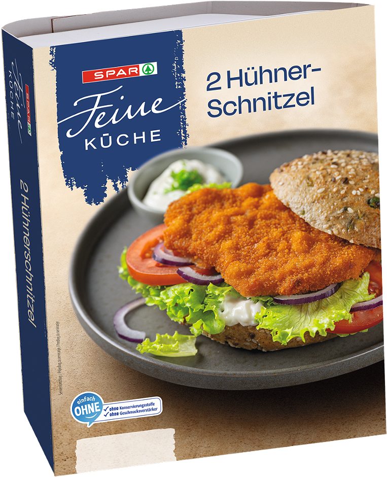 SPAR Feine Küche Hühnerfiletstreifen paniert & gebacken 200 G