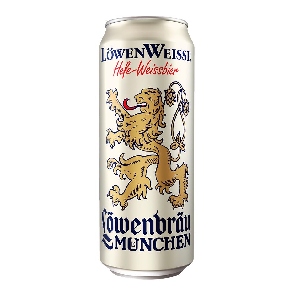 Löwenbräu Hefe-Weissbier 500 ML EINWEG mit Pfand