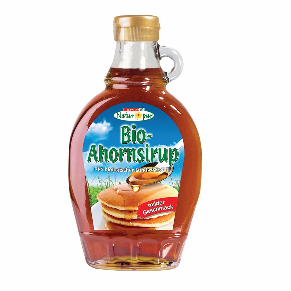 SPAR Natur*pur Bio-Ahornsirup mild 250 ML