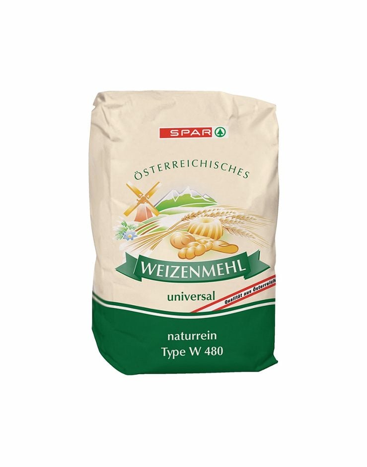 SPAR Weizenmehl universal, Type W 480 1 KG