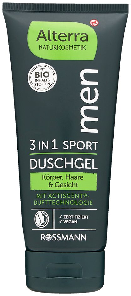 Alterra men 3in1-Duschgel Sport 200ml