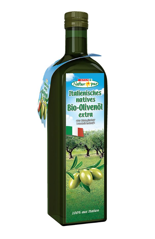 SPAR Natur*pur Italienisches natives Bio-Olivenöl extra 0,75 L