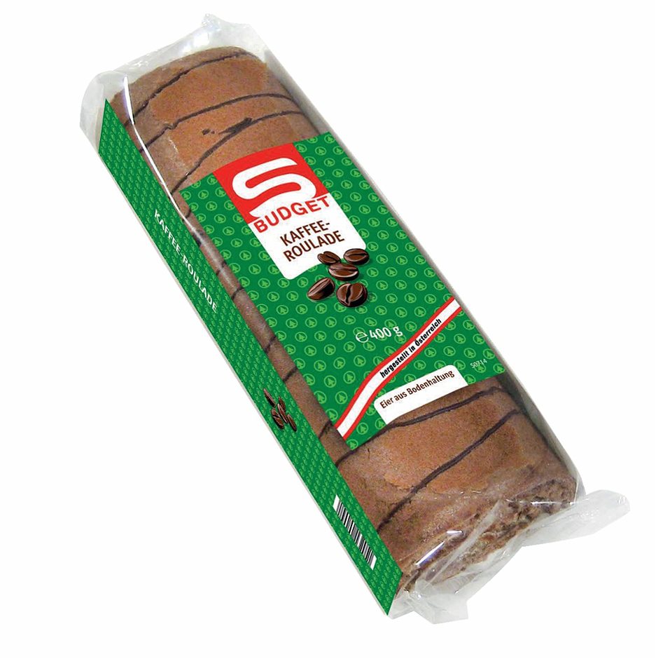 S-BUDGET Kaffee-Roulade 400 G