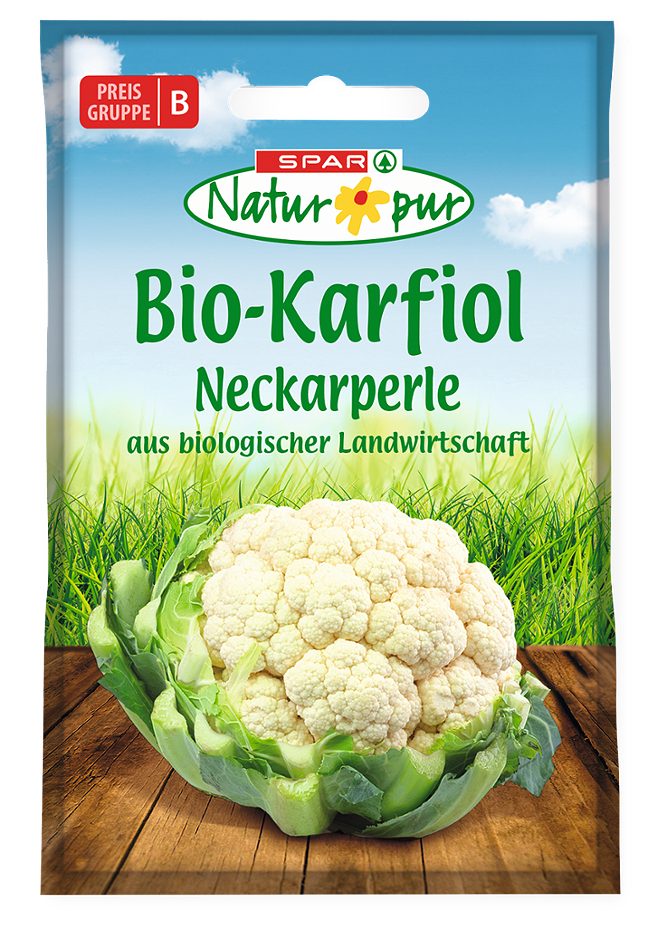 SPAR Natur*pur Saatgut Bio-Karfiol – Neckarperle