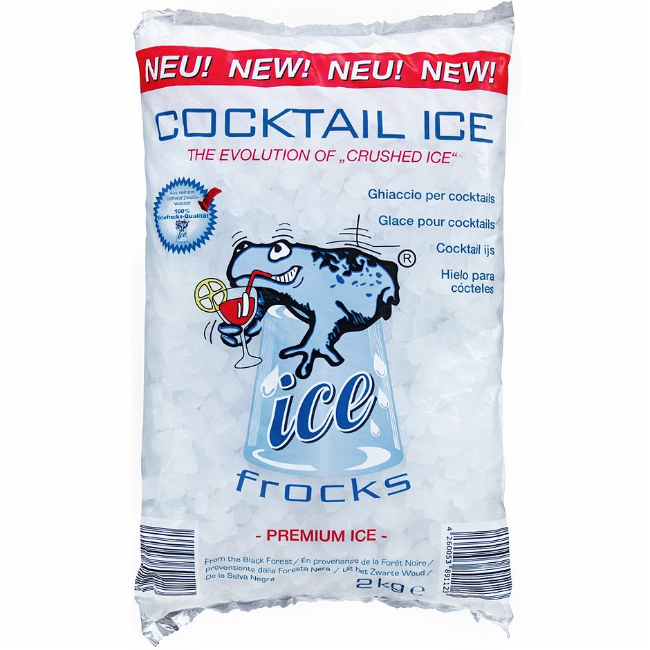 Icefrocks Eiswürfel Cocktail Ice 2 KG