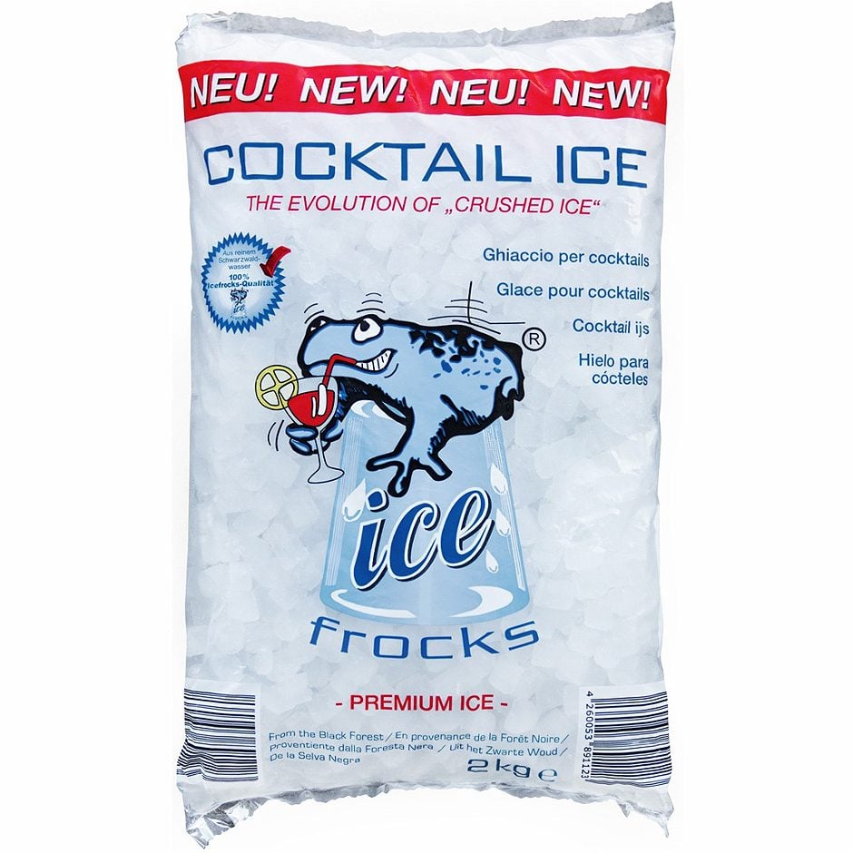Icefrocks Eiswürfel Cocktail Ice 2 KG