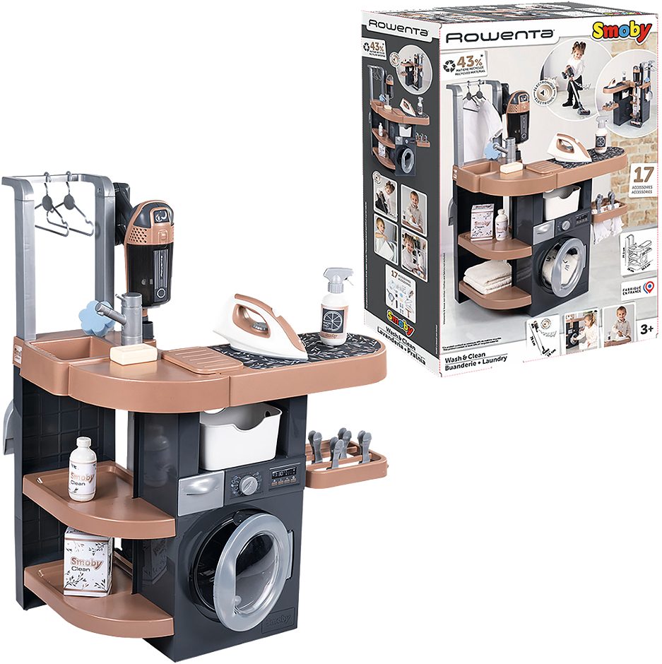 Smoby Rowenta Haushalts-Set Spielküche