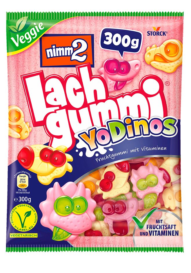 Storck Nimm 2 Lachgummi YoDinos 300 G