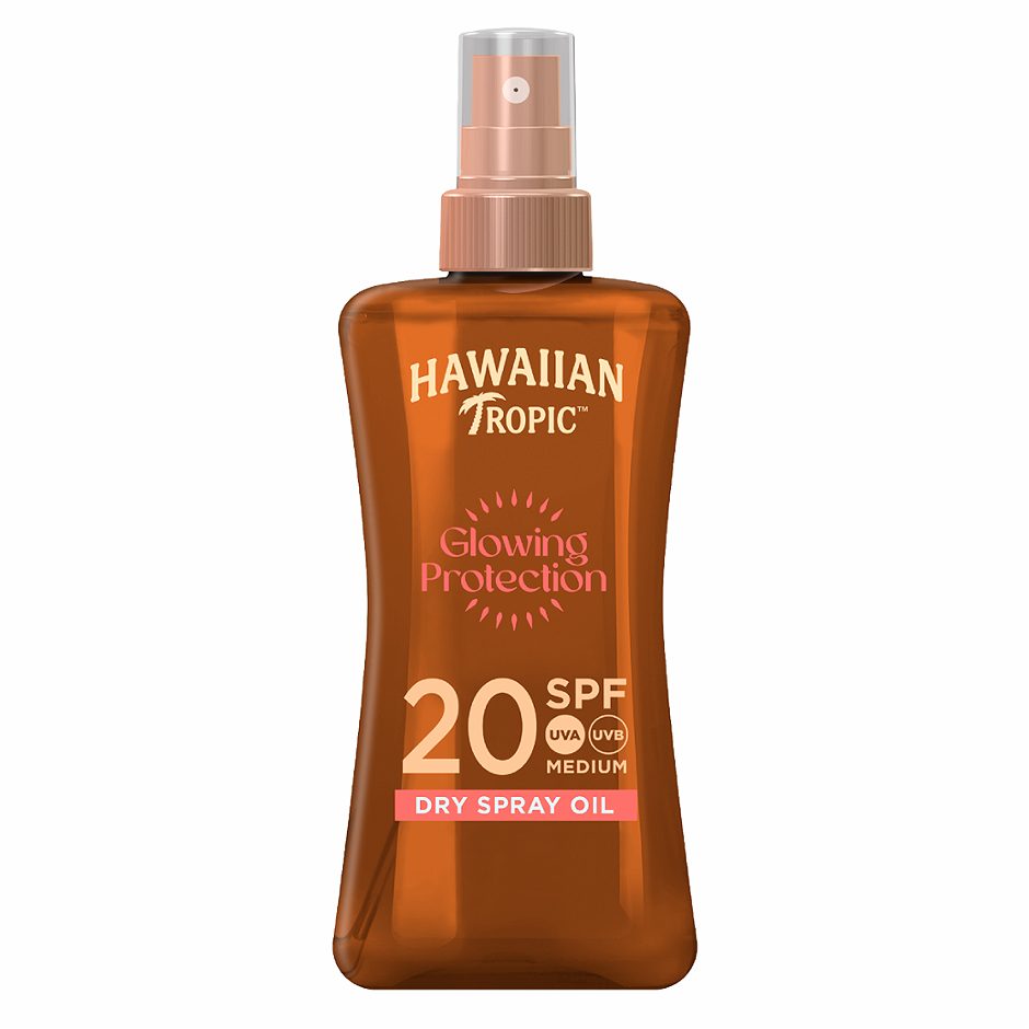 Hawaiian Sonnen Trockenes Öl-Spray Glowing Protection / LSF 20 200ml