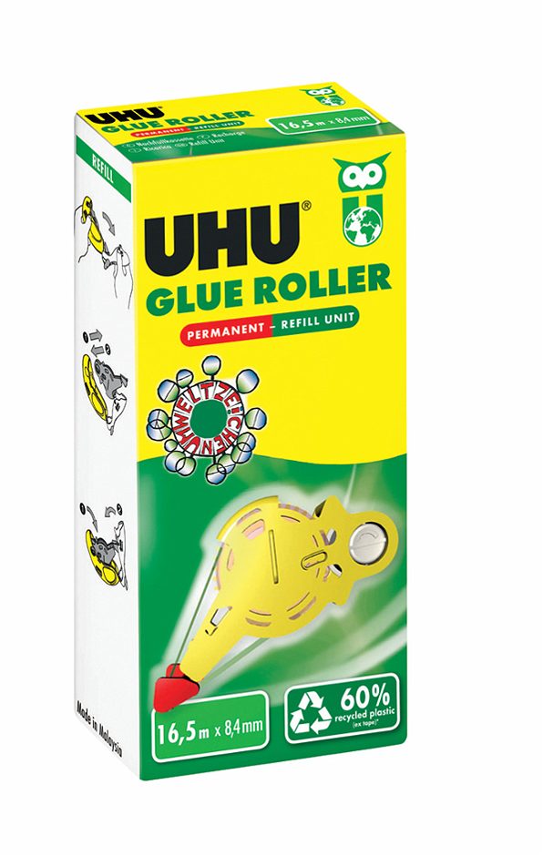 UHU Kleberoller Nachfülleinheit 16,5m x 8,4mm