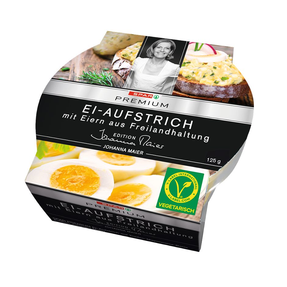 SPAR PREMIUM Edition Johanna Maier Ei-Aufstrich mit Eiern aus Freilandhaltung 125 G
