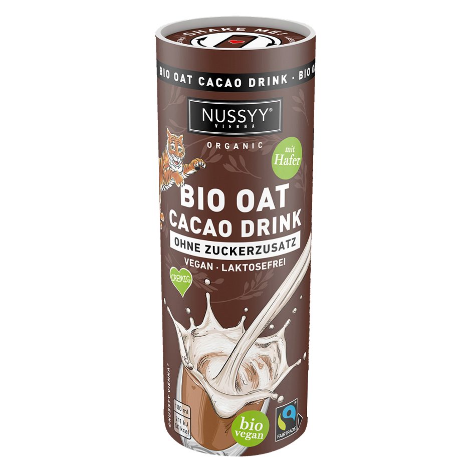 Nussyy Bio Oat Cacao Drink 230 ML EINWEG ohne Pfand