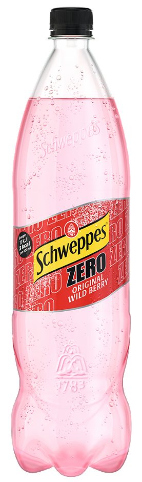 Schweppes Wild Berry Zero 1,25 L EINWEG mit Pfand